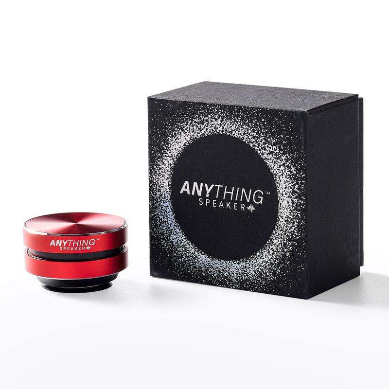Anything Speaker - Turn Anything into a Speaker! Portable Mini Bluetooth Bone Conduction Speaker - Wireless Audio Humbird